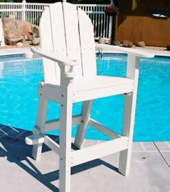 Recycled Plastic Lifeguard Chair -Swimming Equipment Store 5672451801256 5