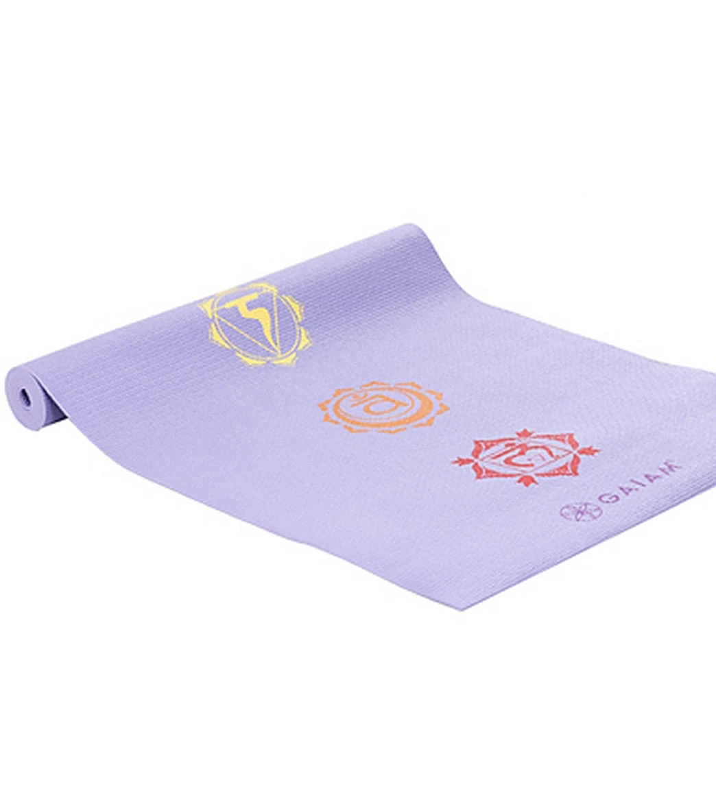 Gaiam Chakra Yoga Mat 68" 3mm 3 Gaiam Chakra Yoga Mat 68" 3mm