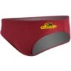 TURBO Men's Basic Water Polo Brief -Swimming Equipment Store 5672588640424 garnet 1a