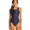 Solid V2 Back Lycra One Piece Swimsuit 1 Solid V2 Back Lycra One Piece Swimsuit -Swimming Equipment Store 5672690385064 navy 1a