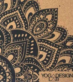 Mandala Cork Mat 70" 3.5mm -Swimming Equipment Store 5677679149224 black 3a