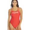 Nike Women's Lifeguard Racerback One Piece Swimsuit -Swimming Equipment Store 5678175977640 universityred 1a