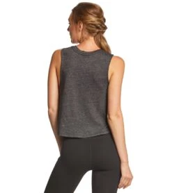 Spiritual Gangster Warrior Crop Tank -Swimming Equipment Store 5680767303848 vintageblack 3a