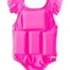 Girls' Hot Pink Princess Floatation Swimsuit (Toddler, Little Kid)