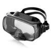 Imperial Scuba Mask (w/ Nose Purge) -Swimming Equipment Store 5688705253544 blacksilicone 1a