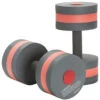 Speedo Aqua Fitness Dumbbell Water Weights -Swimming Equipment Store 5689469370536 charcoalred 1a