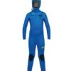 Xcel Youth 4.5/3.5mm Comp Hooded Full Wetsuit -Swimming Equipment Store 5694742626472 faintblue 1a
