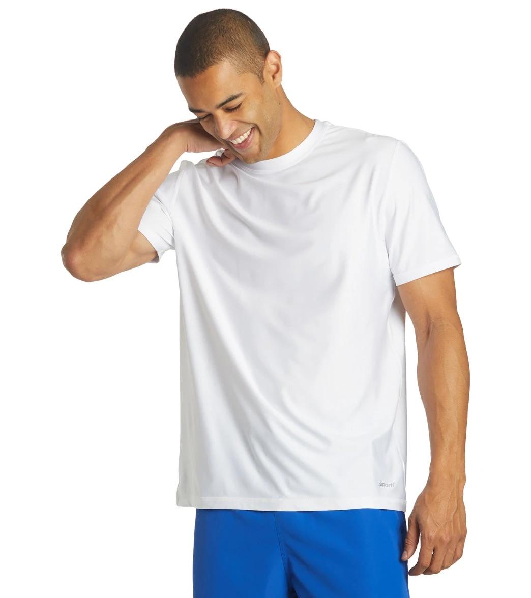 Men's S/S UPF 50+ Relax Fit Swim Shirt 6 Men's S/S UPF 50+ Relax Fit Swim Shirt - Image 4