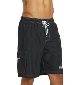 Guard Men's Hybrid Cargo Swim Trunk 16 Guard Men's Hybrid Cargo Swim Trunk -Swimming Equipment Store 6215349665960 black 6a