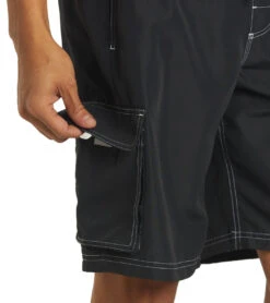 Guard Men's Hybrid Cargo Swim Trunk 19 Guard Men's Hybrid Cargo Swim Trunk -Swimming Equipment Store 6215349665960 black 9a