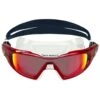 AQUASPHERE Vista Pro Mirrored Lens Mask -Swimming Equipment Store 6215487783080 redmirroredlensdarkbluered 1a