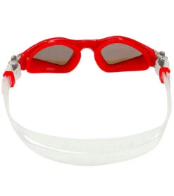 AQUASPHERE Kayenne Mirrored Lens Goggle -Swimming Equipment Store 6215489978536 bluemirroredlensredwhite 5a