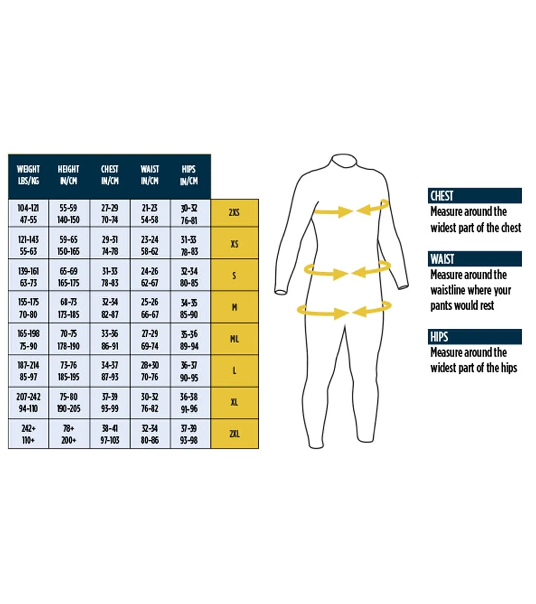 Men's Racer 2.0 Performance Fullsleeve Triathlon Wetsuit 7 Men's Racer 2.0 Performance Fullsleeve Triathlon Wetsuit - Image 5