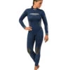 CRESSI Women's Fast 3mm Full Wetsuit -Swimming Equipment Store 6229755887784 bluegrey 1a