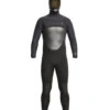 Xcel Men's 5/4mm Drylock Hooded Front Zip Fullsuit Wetsuit -Swimming Equipment Store 6247913226408 black 1a