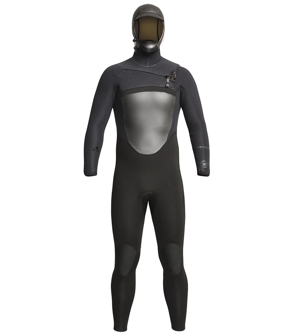 Xcel Men's 5/4mm Drylock Hooded Front Zip Fullsuit Wetsuit 3 Xcel Men's 5/4mm Drylock Hooded Front Zip Fullsuit Wetsuit