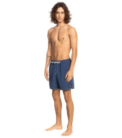 Quiksilver Men's Scallop Volley 17" Swim Trunk -Swimming Equipment Store 6628682825896 sargassosea 4a