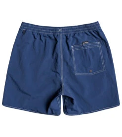Quiksilver Men's Scallop Volley 17" Swim Trunk -Swimming Equipment Store 6628682825896 sargassosea 7a