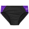 TYR Boys' Hexa Blade Racer Brief Swimsuit -Swimming Equipment Store 6663920746664 blackpurple 1a