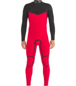 Body Glove Men's Red Cell 4/3mm Chest Zip Full Wetsuit -Swimming Equipment Store 6680264540328 black 3a