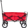 Collapsible Folding Outdoor Utility Wagon -Swimming Equipment Store 6700183257256 red 1a