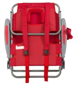 Face Down Beach Chair W/ Backpack Straps -Swimming Equipment Store 6716806398120 red 4a