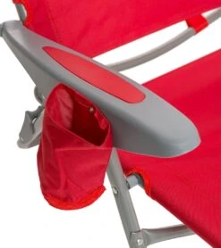 Face Down Beach Chair W/ Backpack Straps -Swimming Equipment Store 6716806398120 red 6a