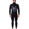 Rip Curl Men's 5/4mm Flashbomb Long Sleeve Heatseeker Hooded Zip Free Fullsuit Wetsuit -Swimming Equipment Store 6735177547944 black 1a