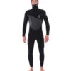 Rip Curl Men's Flashbomb 6/4 Hooded Chest Zip Full Wetsuit -Swimming Equipment Store 6735178530984 black 1a