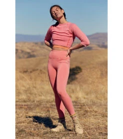 FREE PEOPLE Good Karma Yoga Leggings -Swimming Equipment Store 6735503753384 poppy 6a