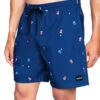 HURLEY Morro 17" Volley Short -Swimming Equipment Store 6751324078248 valerianblue 1a