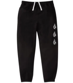 Volcom Men's Iconic Stone Fleece Pant 7 Volcom Men's Iconic Stone Fleece Pant -Swimming Equipment Store 6765668991144 black 3a