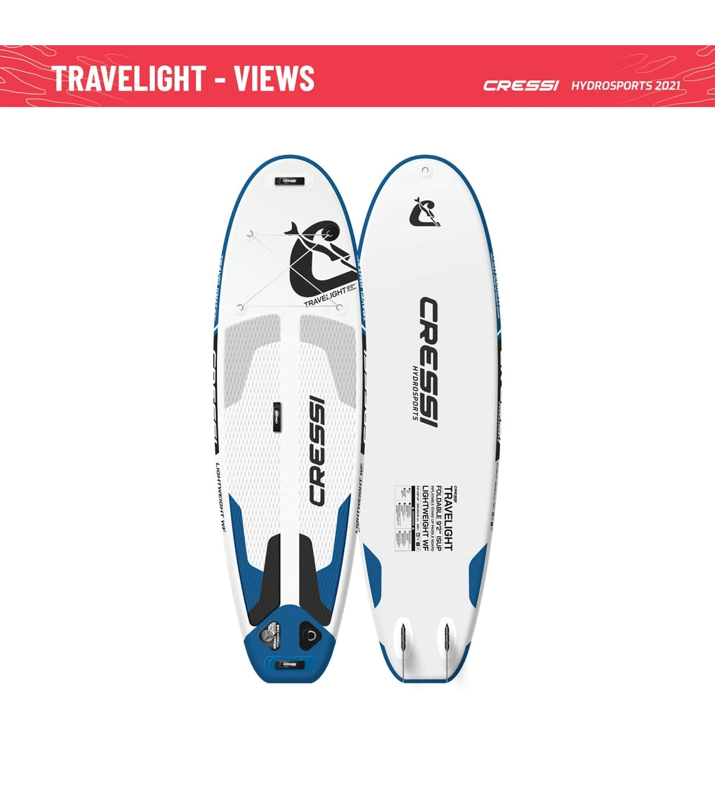 CRESSI Travelight Foldable 9’2’’ Inflatable SUP Set 14 CRESSI Travelight Foldable 9’2’’ Inflatable SUP Set - Image 12