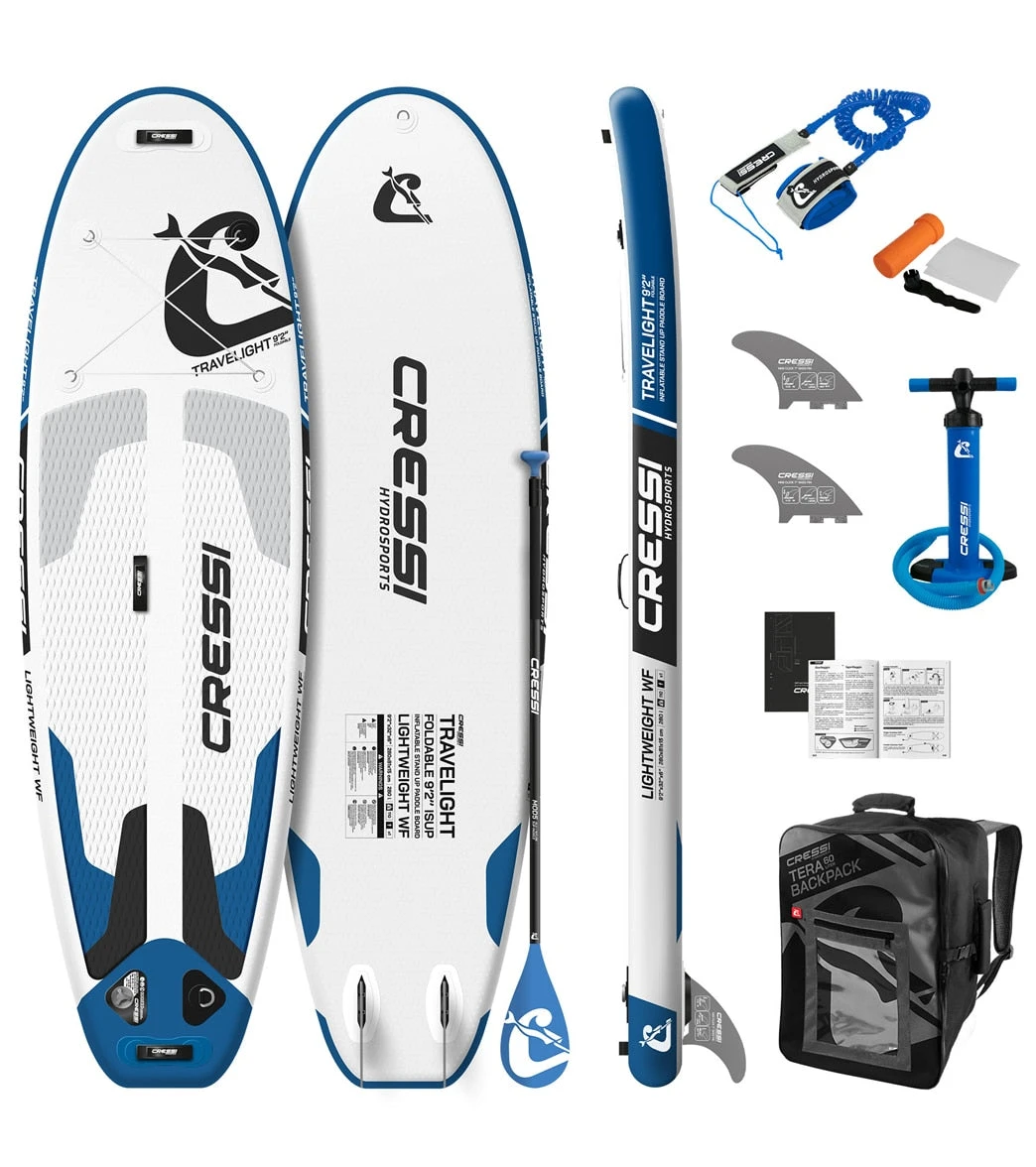 CRESSI Travelight Foldable 9’2’’ Inflatable SUP Set 3 CRESSI Travelight Foldable 9’2’’ Inflatable SUP Set