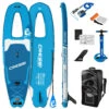 CRESSI Reef Window 10’2’’ Inflatable SUP Set -Swimming Equipment Store 6856349974696 bluewhite 1a