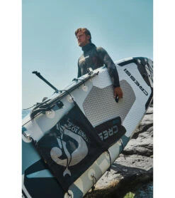 CRESSI Tiger Shark Multitask 10’2’’ Inflatable SUP Set -Swimming Equipment Store 6856350367912 greyblackcammo 6a