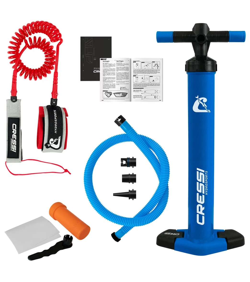 CRESSI Set Isup Fury Touring Dc 12’2’' Rosso Inflatable SUP 4 CRESSI Set Isup Fury Touring Dc 12’2’' Rosso Inflatable SUP - Image 2