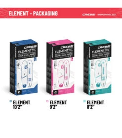 CRESSI Element All Around 9'2 Inflatable SUP Set -Swimming Equipment Store 6856351973544 pinkwhite 10a