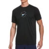 Nike Men's Liquid Logo Short Sleeve Rashguard 1 Nike Men's Liquid Logo Short Sleeve Rashguard -Swimming Equipment Store 6862300479656 black 1a