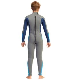 Billabong Boys' 3/2MM Absolut Backzip Long Sleeve Full Wetsuit -Swimming Equipment Store 6908217327784 ash 3a