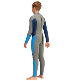 Billabong Boys' 3/2MM Absolut Backzip Long Sleeve Full Wetsuit -Swimming Equipment Store 6908217327784 ash 5a