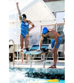 HydroLast Flash Thin Strap One Piece Swimsuit -Swimming Equipment Store 6940348154024 pink 6a