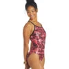 Cogent Thin Strap One Piece Swimsuit -Swimming Equipment Store 6942386847912 red 1a