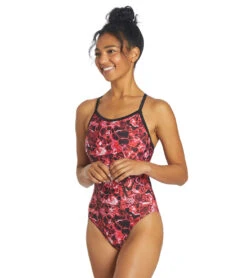 Cogent Thin Strap One Piece Swimsuit 13 Cogent Thin Strap One Piece Swimsuit -Swimming Equipment Store 6942386847912 red 4a