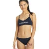 Women's Open V Back Lifeguard Two Piece Swimsuit Set -Swimming Equipment Store 6953902473384 navy 1a