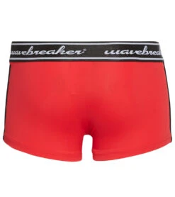 Boys' Square Leg Swim Short (Little Kid, Big Kid) -Swimming Equipment Store 6975972802728 red 3a