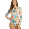 Women's Sunset Palms Surf Shirt -Swimming Equipment Store 6976249561256 cor 1a
