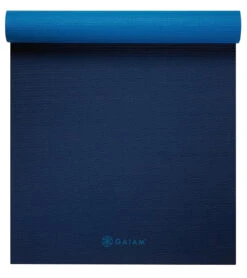 Gaiam 5mm Yoga Mat Longer/Wider 7 Gaiam 5mm Yoga Mat Longer/Wider -Swimming Equipment Store 7009120583848 navyblue 3a