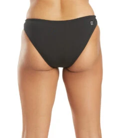 Women's Andy Solid Bikini Bottom -Swimming Equipment Store 7012320084136 black 3a
