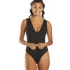 FREE PEOPLE Keep It Sleek Bodysuit 2 FREE PEOPLE Keep It Sleek Bodysuit -Swimming Equipment Store 7055947399336 black 1a